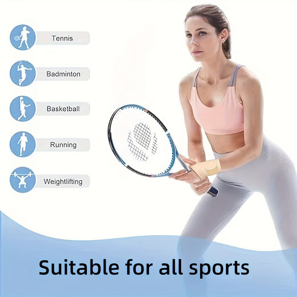 1pc Ultra-Thin Elastic Wristbands, Sports Support Wristband, Versatile for Both Hands, Suitable for Badminton, Tennis, Basketball And Fitness, Perfect Gift for Valentine'S Day, Birthday And Mother'S Day