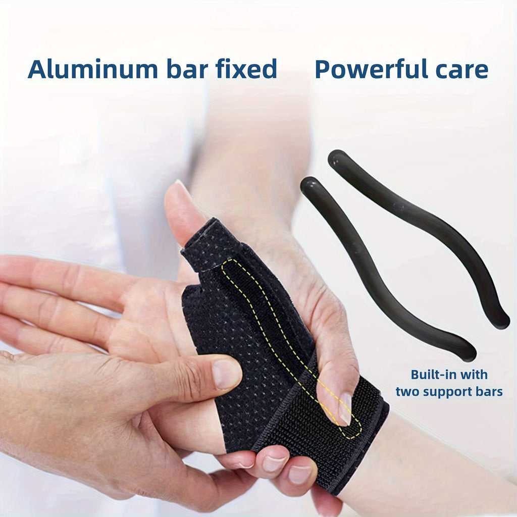 One Piece of a Brand New Thumb And Wrist Support Featuring a Built-In Splint, Adjustable And Breathable Strap, Suitable for Both Left And Right Hands, Unisex, an Ideal Gift for Birthdays And Holidays