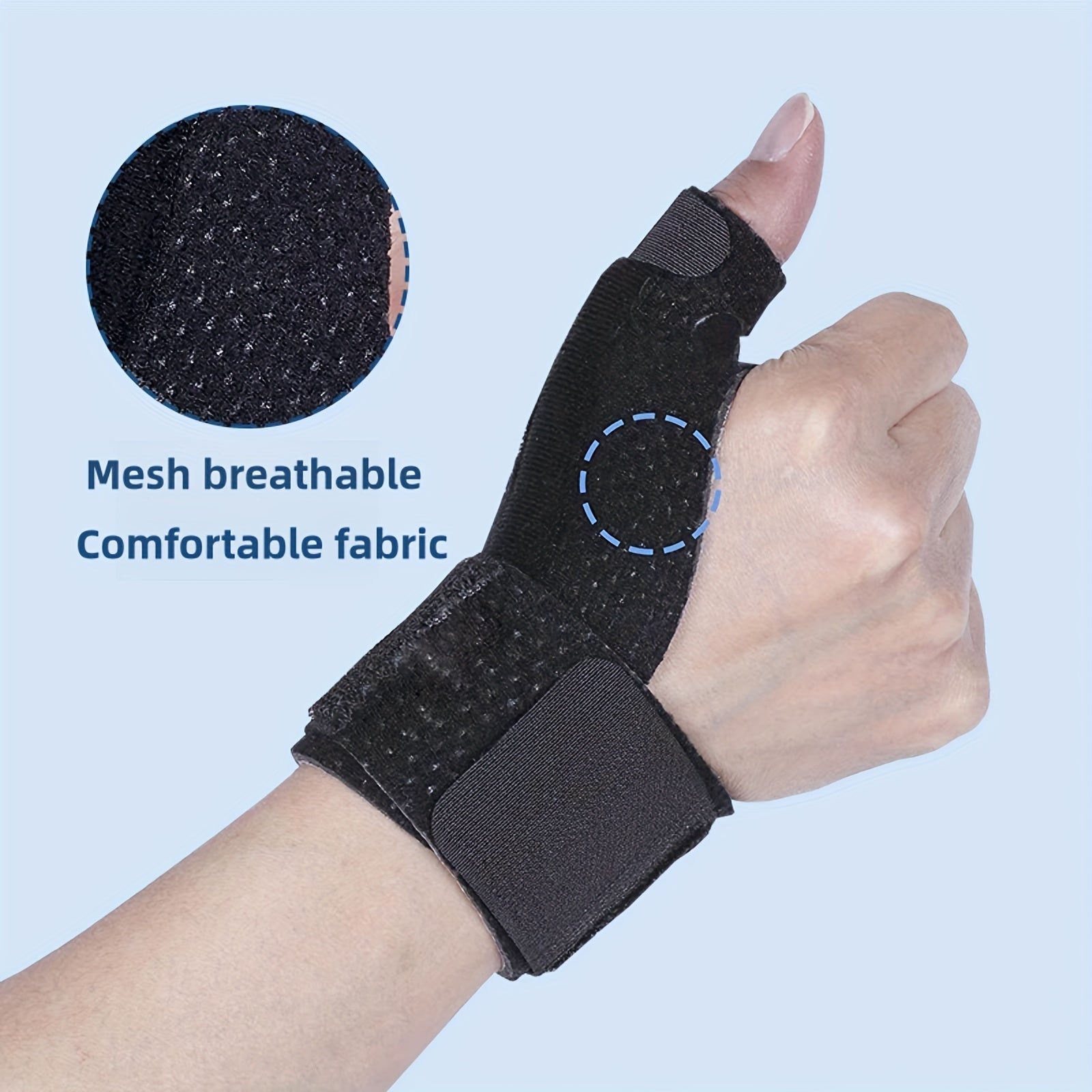 One Piece of a Brand New Thumb And Wrist Support Featuring a Built-In Splint, Adjustable And Breathable Strap, Suitable for Both Left And Right Hands, Unisex, an Ideal Gift for Birthdays And Holidays