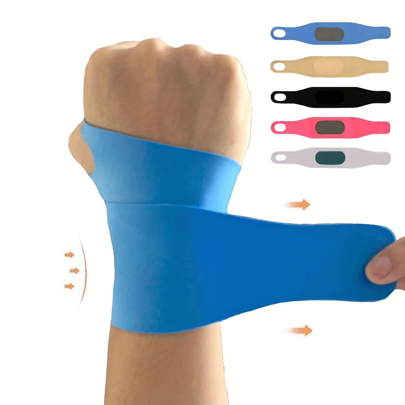1pc Ultra-Thin Elastic Wristbands, Sports Support Wristband, Versatile for Both Hands, Suitable for Badminton, Tennis, Basketball And Fitness, Perfect Gift for Valentine'S Day, Birthday And Mother'S Day