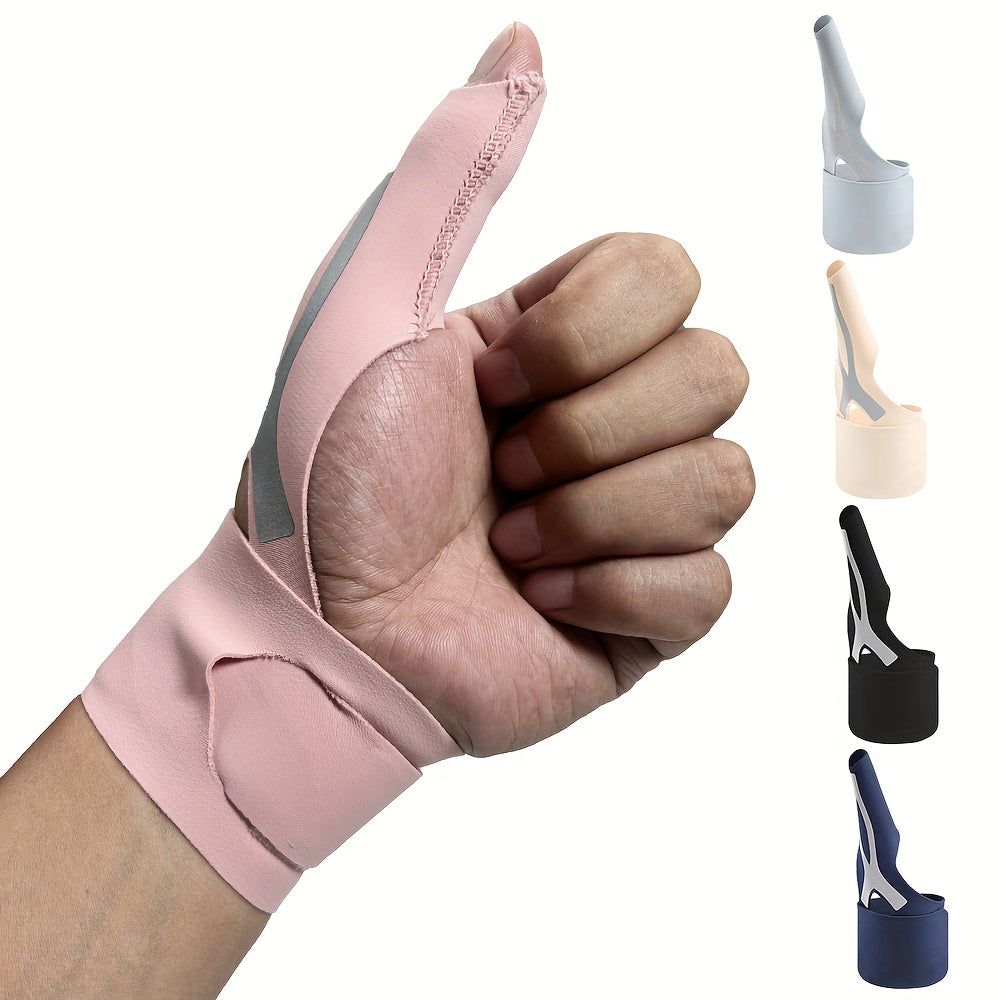 Set of 2 Thumb And Wrist Compression Sleeves, Elastic Support Gloves Suitable for Gaming, Sports, And Office Use, Designed for Both Men And Women - Fits Either Hand